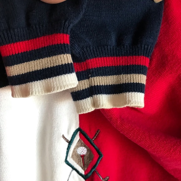 Cotton Traders Men’s Golf Sweater Size M Multicolor - Picture 7 of 7